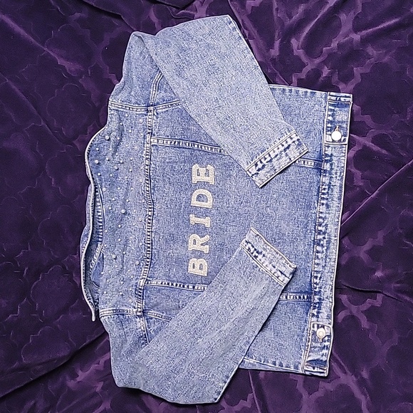 Hand Crafted Jackets & Blazers - Hand sewn bride jacket 😍